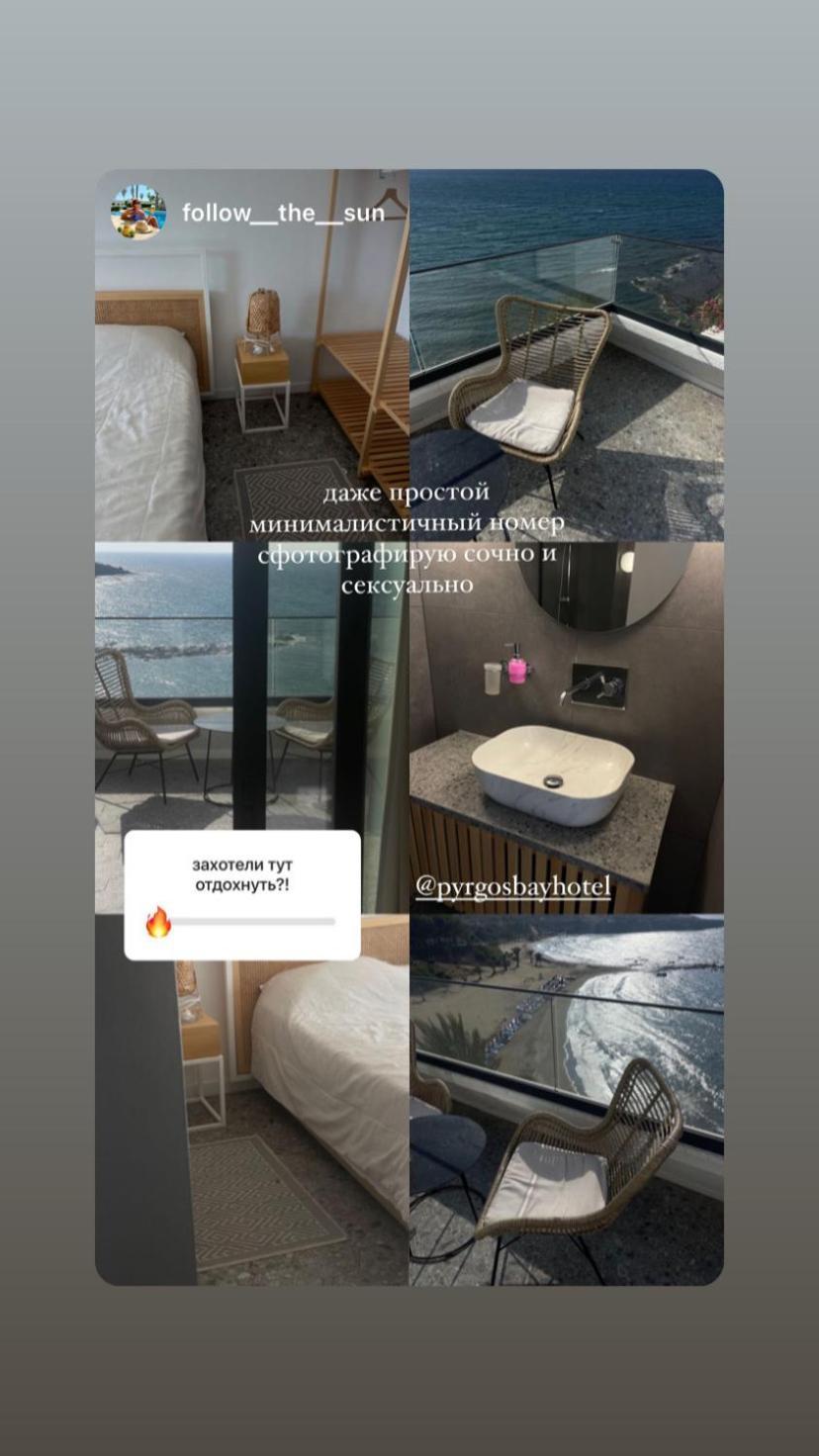 E.J. Pyrgos Bay Hotel Екстер'єр фото